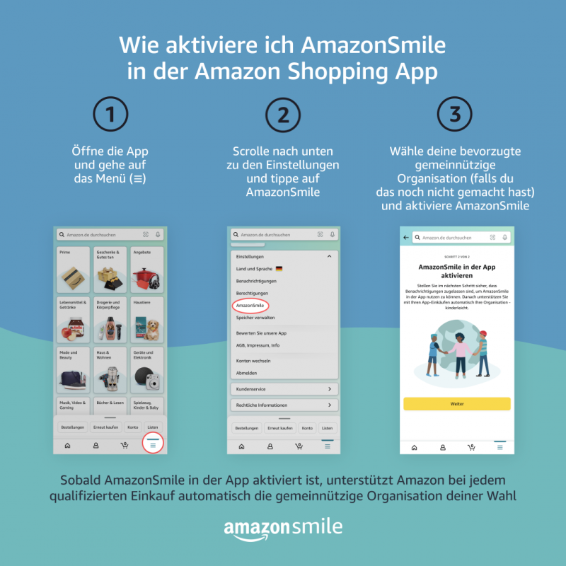 Paulihof-Amazon Smile verdoppelt ihre Spende für euren Einkauf